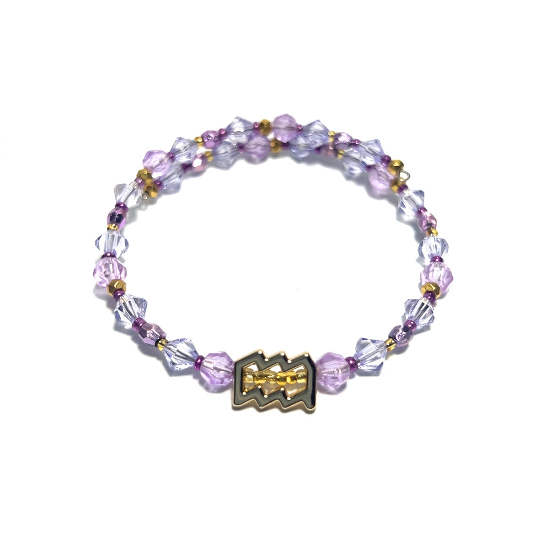 Aquarius Zodiac Bracelet