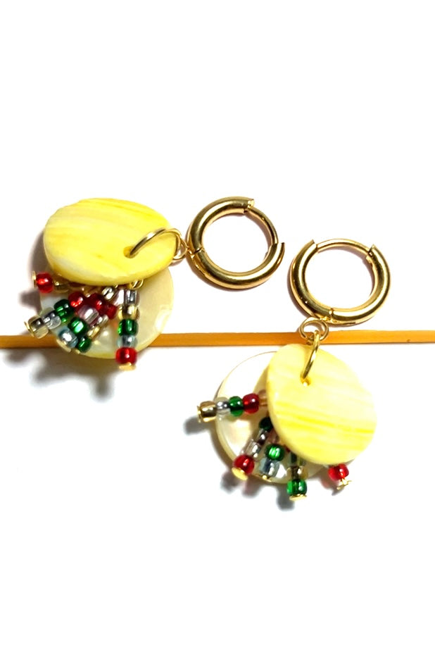 Tacos Earrings and Necklace Set