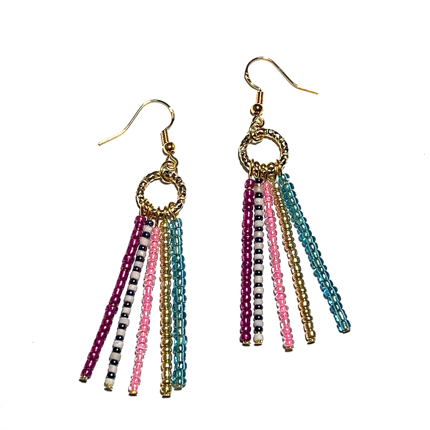 Beaded Sticks Earrings