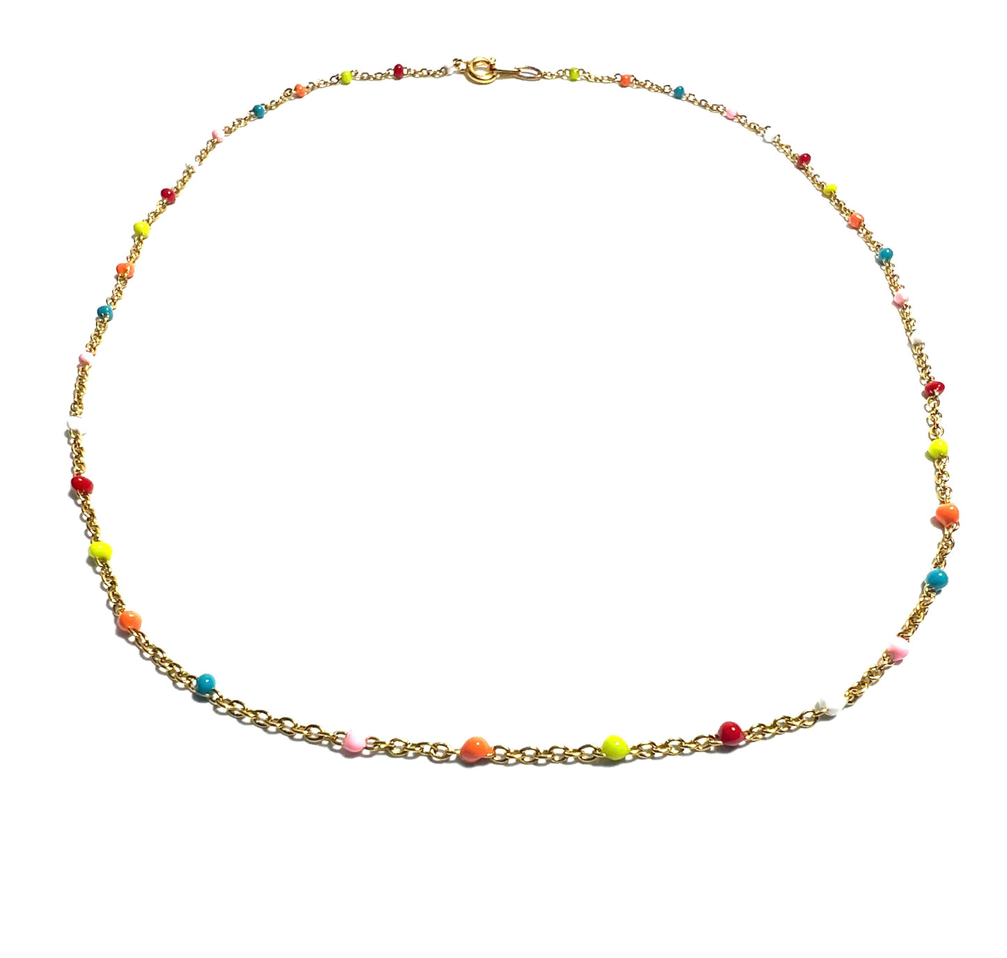 Multicolor Bead Necklace