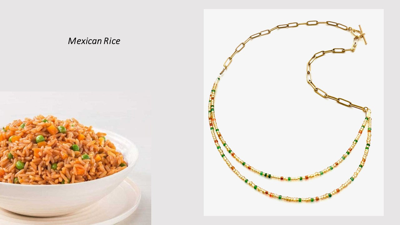 Mexican Rice Necklace